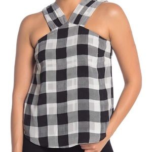 Rah checkered tank top (Xs)